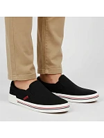 Pánské slip on tenisky černé Filippo MTN7792