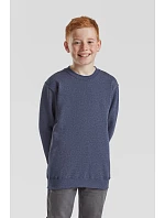 Fruit of the Loom Classic Kids Set-In Sweat Dětská mikina 16.2041 retro heather green