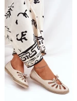 Ploché baleríny z přírodní kůže Zazoo 10179 béžové Ploché baleríny z přírodní kůže Zazoo 10179 béžové