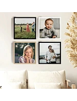 Personalizovaný magický fotoobraz v rámu - 4x čtverec 20x20 - fotografie Personalizovaný magický fotoobraz v rámu - 4x čtverec 20x20 - fotografie