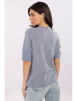 Svetr s krátkým rukávem model 221594 Italy Moda Svetr s krátkým rukávem model 221594 Italy Moda