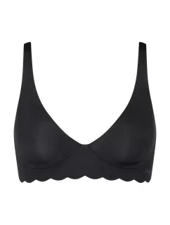 Dámská podprsenka ZERO Microfibre 2.0 Soft bra - BLACK - černá 0004 - SLOGGI