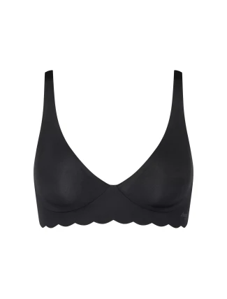 Dámská podprsenka ZERO Microfibre 2.0 Soft bra - BLACK - černá 0004 - SLOGGI