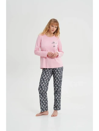 Vamp - Pyžamo s dlouhým rukávem 19460 - Vamp Vamp - Pyžamo s dlouhým rukávem 19460 - Vamp