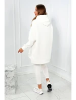 Bavlněná souprava, zateplená mikina + legíny ecru Bavlněná souprava, zateplená mikina + legíny ecru