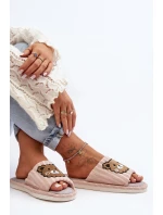 Dámské polštářky s medvědem béžové Demare