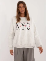 Mikina EM BL 857.88 světle šedá