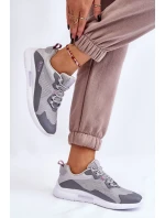 Dámská sportovní obuv Tenisky Big Star LL274371 Šedá