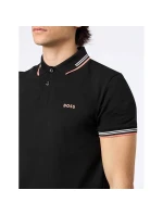 Pánská polokošile BOSS Paul NERO slim fit černá (50506193-003N)
