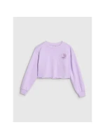 Dívčí mikina s kapucí bez svetru 4F 4FJWSS25TSWSF1504-52S