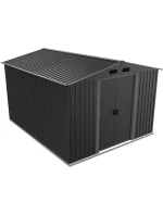 KOVOVÝ ZAHRADNÍ DOMEK NA NÁŘADÍ 312X257X202CM KOVOVÝ ZAHRADNÍ DOMEK NA NÁŘADÍ 312X257X202CM