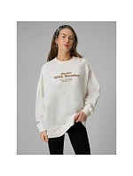Dámská oversize mikina bez kapuce 4F 4FRSS26TSWSF2993-11S dámské