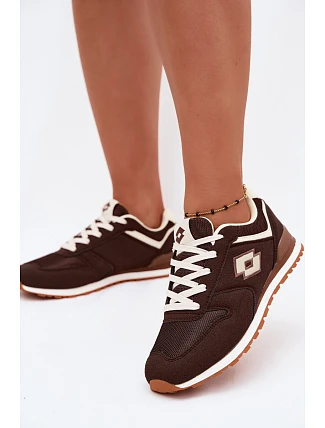 Dámské Sneakers LOTTO 2401850U EPICAN Čokoládové Dámské Sneakers LOTTO 2401850U EPICAN Čokoládové