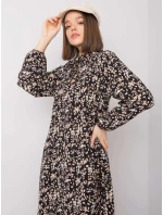 Šaty WN SK R819 1.17 černá a béžová