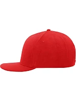 Daiber MB 6634 6 panelová Pro Style kšiltovka 03.6634 red/red