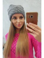 Dámská čepice Dagmara K332 tmavě šedá