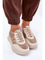 Dámské Sportovní Boty Na Platformě Vinceza 58510 Zlaté