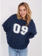 WT BL mikina A1267 1.66 tmavě modrá