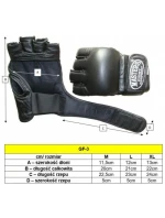 Rukavice MMA GF-3 M 0127-02M - Masters