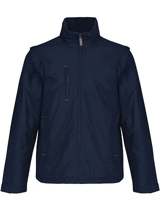Kariban K 639 2-v-1 bunda s odepínacími rukávy 20.K639 navy/grey/navy Kariban K 639 2-v-1 bunda s odepínacími rukávy 20.K639 navy/grey/navy