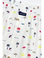 Pánské trenýrky 315200H 10A bílé se vzorem - Jockey Pánské trenýrky 315200H 10A bílé se vzorem - Jockey