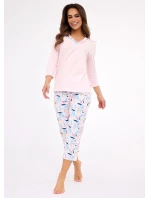 Cornette pyžamo 389/455 Nancy 3/4 S-2XL dámské