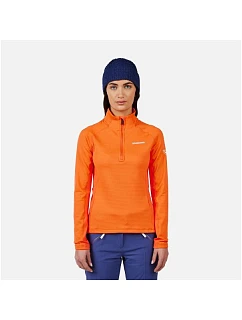 Dámská mikina ROSSIGNOL W Blackside Mix HZ Fleece, oranžová