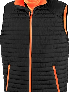 Result R 239X Thermo prošívaná vesta 30.239X black/orange