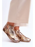 Světlé kožené boty Maciejka 03426-42 zlate Světlé kožené boty Maciejka 03426-42 zlate