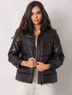 Dámská prošívaná zimní bunda z eko-kůže D-3230 - FPrice