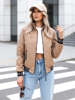 HERA FashionStreet béžový dámský bomber TY3764