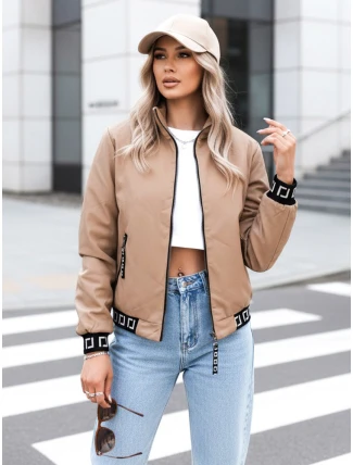 HERA FashionStreet béžový dámský bomber TY3764