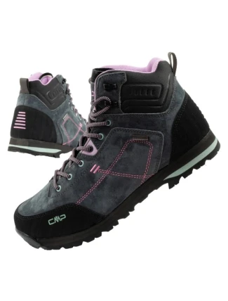 CMP Alcor dámské trekové boty kožené odolné nepromokavé kotníkové boty šedé dámské