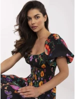 Šaty DHJ SK 19396.76 černé Šaty DHJ SK 19396.76 černé