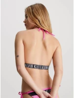 Dámská plavková podprsenka KW0KW02387 TOZ růžové - Calvin Klein