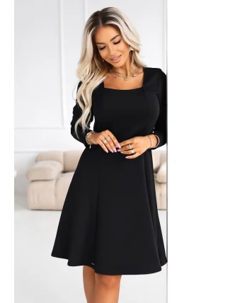 Dámské šaty 574-3 IVANA černé - Numoco