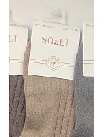 Ponožky WiK SO&LI 3076 vzor 310 Angora 35–42 Ponožky WiK SO&LI 3076 vzor 310 Angora 35–42