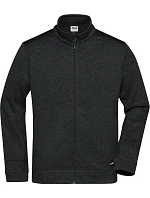 Daiber JN 862 Pánská pracovní bunda pletený fleece - Strong 02.0862 black/black Daiber JN 862 Pánská pracovní bunda pletený fleece - Strong 02.0862 black/black