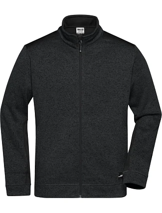 Daiber JN 862 Pánská pracovní bunda pletený fleece - Strong 02.0862 black/black Daiber JN 862 Pánská pracovní bunda pletený fleece - Strong 02.0862 black/black