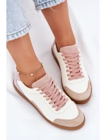 Dámské Kožené Tenisky Zazoo N1220 Bílé