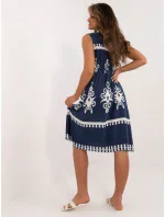 Šaty DHJ SK 12616.13 tmavě modré Šaty DHJ SK 12616.13 tmavě modré