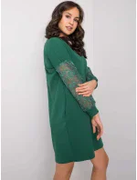 Šaty RV SK 7345.73 tmavě zelená Šaty RV SK 7345.73 tmavě zelená