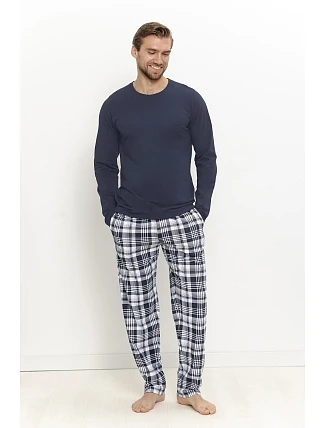 Pyžamo Taro 3664 Dante, dlouhé rukávy, velikosti M–2XL, Z26 Pyžamo Taro 3664 Dante, dlouhé rukávy, velikosti M–2XL, Z26