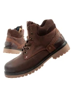 Wrangler Yuma pánské boty sobolí boty elegantní kožené boty tmavě hnědé Wrangler Yuma pánské boty sobolí boty elegantní kožené boty tmavě hnědé