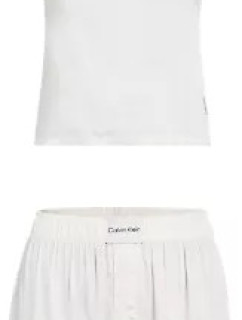Spodní prádlo Dámské pyžamo SLEEVELESS SHORT SET 000QS7153E100 - Calvin Klein