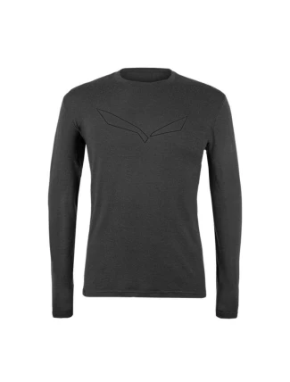 Salewa Pure Logo Merino Responsive Pánské tričko s dlouhým rukávem L/S T 28262-0910