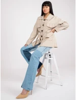 Dámský kabát EM EN 5422.22P béžový