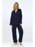Pyžamo Amina námořnická modrá - Dkaren Pyžamo Amina námořnická modrá - Dkaren