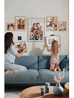 Personalizovaný magický fotoobraz v rámu - 4x čtverec 20x20 - fotografie Personalizovaný magický fotoobraz v rámu - 4x čtverec 20x20 - fotografie
