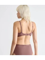 Dámská podprsenka GO Daily Cotton Soft bra - BROWN - hnědá 1141 - SLOGGI